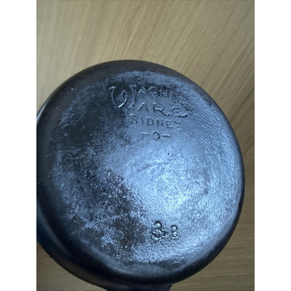 Vintage‎ Wagner Ware Sidney -0- 3B 6 1/2" Cast Iron Skillet Pre-owned